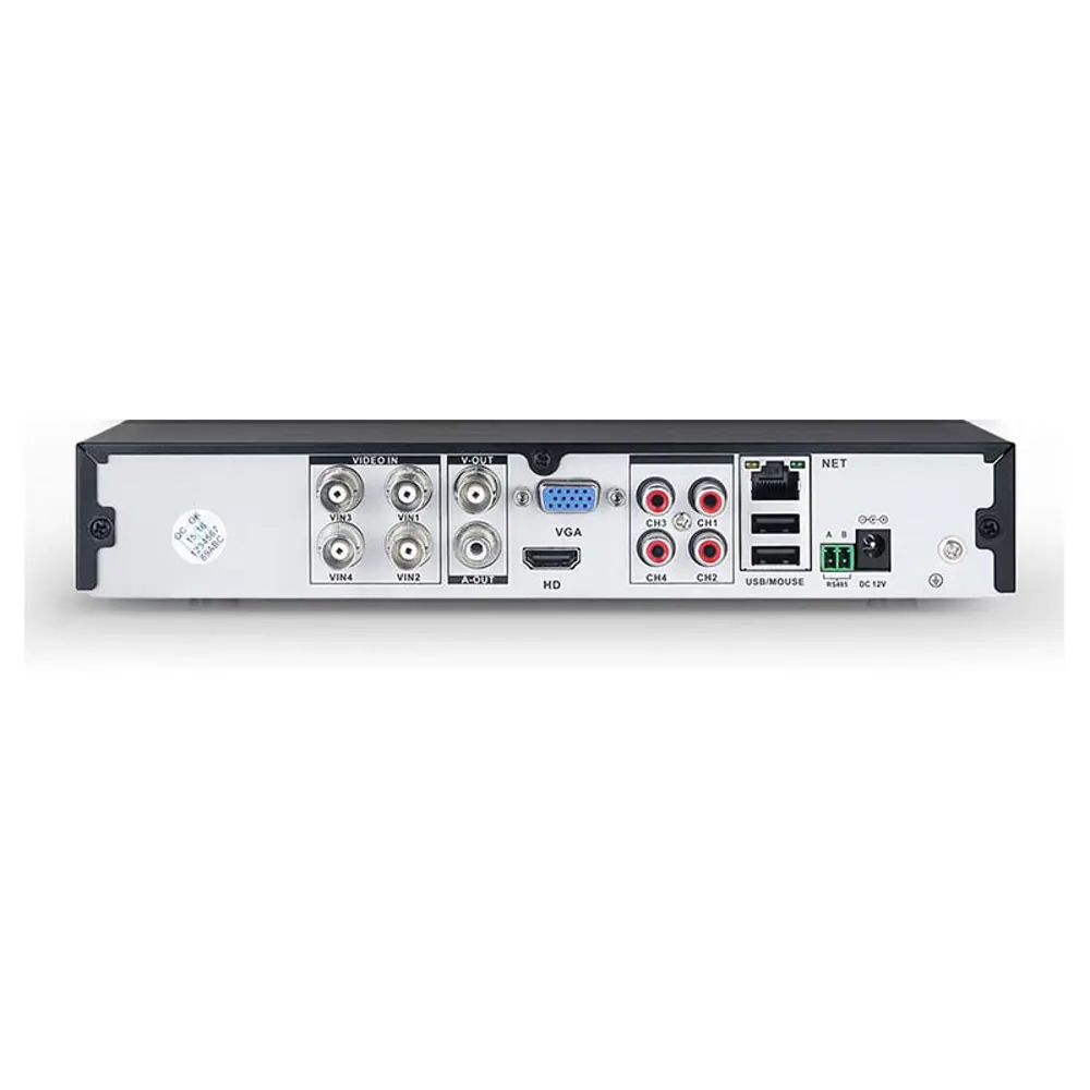 Фото 4 Набор для видеонаблюдения AHD PS-link 3 камеры Fullcolor для улицы 5Мп белый