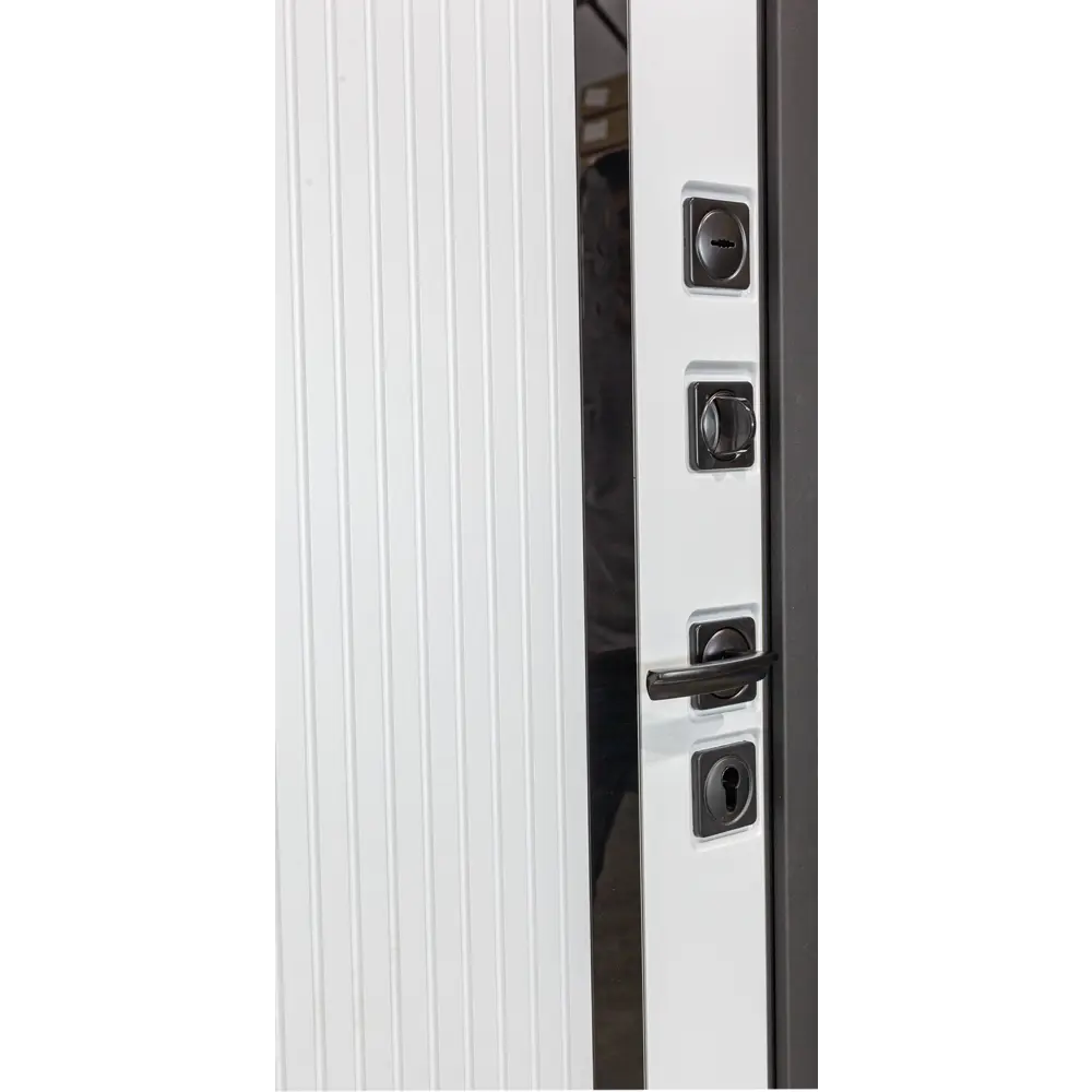 Фото Входная дверь Diva МХ-46 205x96см правый цвет белый матовый Фото Входная дверь Diva МХ-46 205x96см правый цвет белый матовый