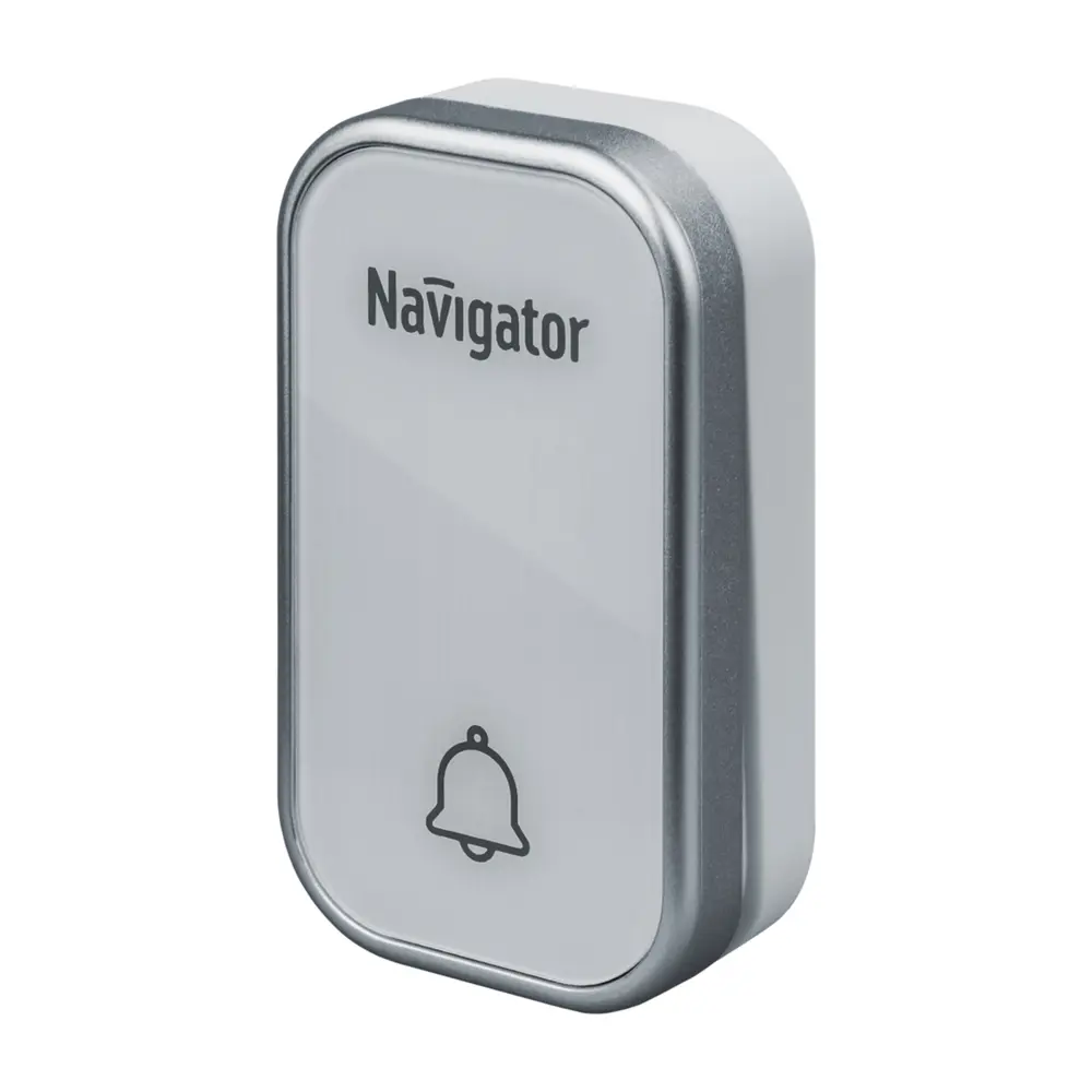 Фото 2 Дверной звонок беспроводной Navigator 80506 32 мелодии цвет серый Фото 2 Дверной звонок беспроводной Navigator 80506 32 мелодии цвет серый