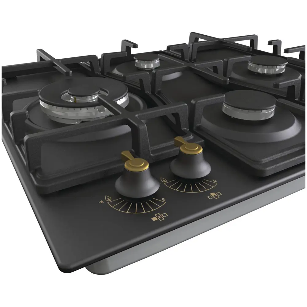 Фото 3 Газовая варочная панель Gorenje GW6D42CLB 60 см 4 конфорки цвет черный 353382 Фото 3 Газовая варочная панель Gorenje GW6D42CLB 60 см 4 конфорки цвет черный 353382