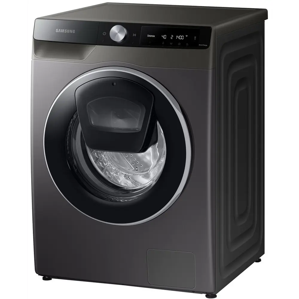 Фото 4 Стиральная машина Samsung Ww10T654Clx Lp 60x85x60 см 10.50 кг цвет серебристый Фото 4 Стиральная машина Samsung Ww10T654Clx Lp 60x85x60 см 10.50 кг цвет серебристый