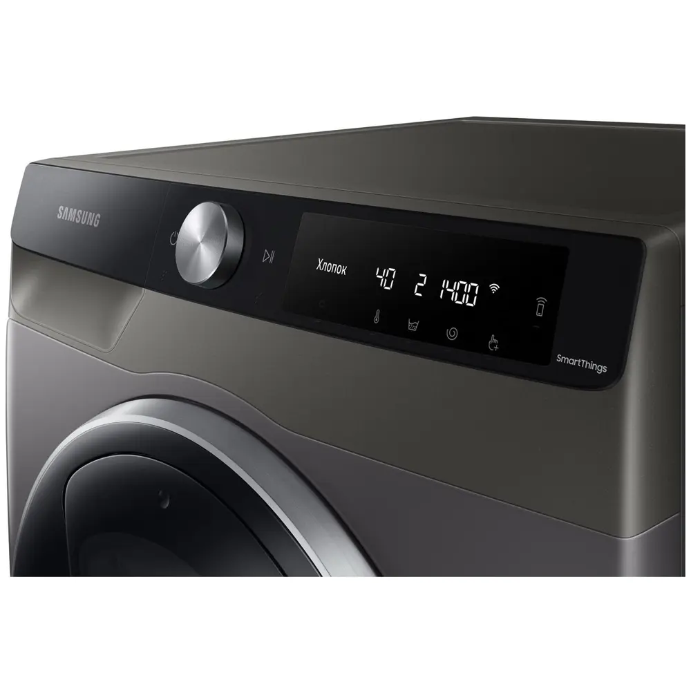 Фото 7 Стиральная машина Samsung Ww10T654Clx Lp 60x85x60 см 10.50 кг цвет серебристый Фото 7 Стиральная машина Samsung Ww10T654Clx Lp 60x85x60 см 10.50 кг цвет серебристый