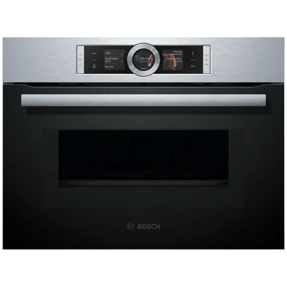Фото Встраиваемый духовой шкаф Bosch CMG656BS1 59.4х45.5х54.8 см цвет черный, нержавеющая сталь