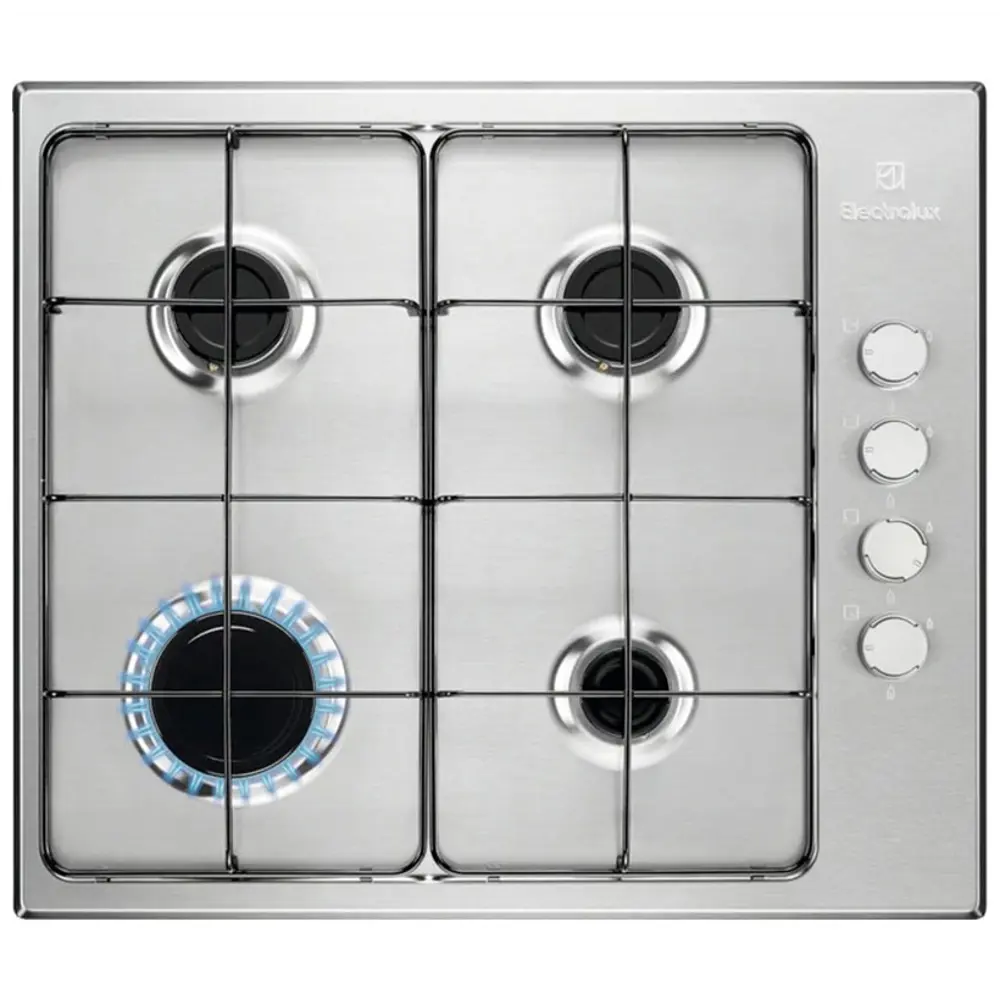 Фото Газовая варочная панель Electrolux Kgs6404Sx 59.40 см 4 конфорки цвет нержавеющая сталь Фото Газовая варочная панель Electrolux Kgs6404Sx 59.40 см 4 конфорки цвет нержавеющая сталь