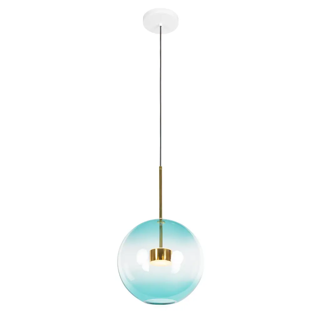 Фото 2 Светильник подвесной светодиодный Loft It Bolle 2027-p1 blue 5 м² нейтральный белый свет цвет белый Фото 2 Светильник подвесной светодиодный Loft It Bolle 2027-p1 blue 5 м² нейтральный белый свет цвет белый