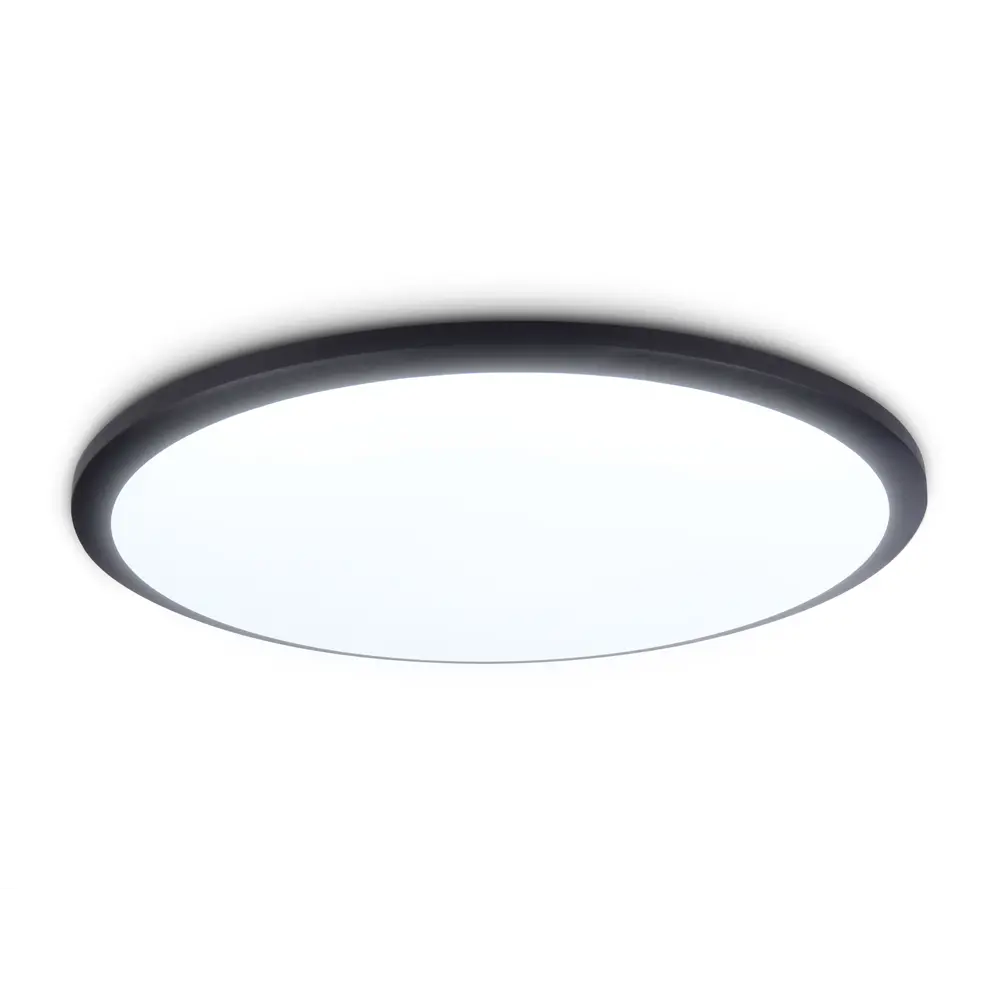 Фото 2 Светильник настенно-потолочный светодиодный Ambrella light Fz1235 10 м² нейтральный белый свет цвет черный Фото 2 Светильник настенно-потолочный светодиодный Ambrella light Fz1235 10 м² нейтральный белый свет цвет черный