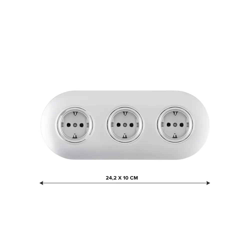 Фото 4 Розетка встраиваемая с рамкой Arte milano SET08-3-40-1x3.silver с заземлением и шторками цвет серебро Фото 4 Розетка встраиваемая с рамкой Arte milano SET08-3-40-1x3.silver с заземлением и шторками цвет серебро