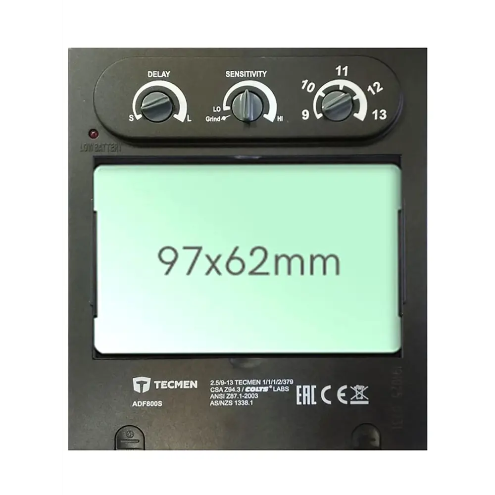 Фото 2 Маска сварщика хамелеон Tecmen Adf 800S Tm16