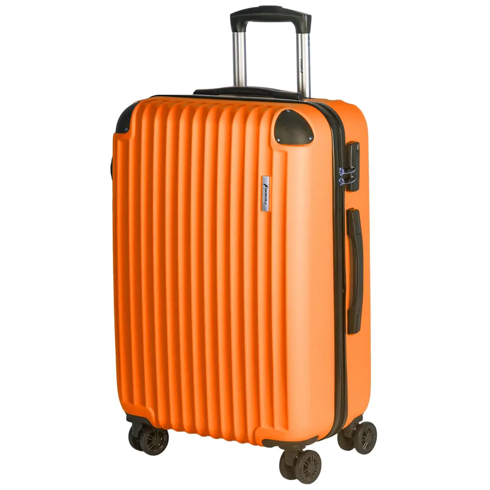 Фото 2 Чемодан Fusion Fusion fts-1001-l размер L 30x49x76 см abs-пластик цвет оранжевый Фото 2 Чемодан Fusion Fusion fts-1001-l размер L 30x49x76 см abs-пластик цвет оранжевый