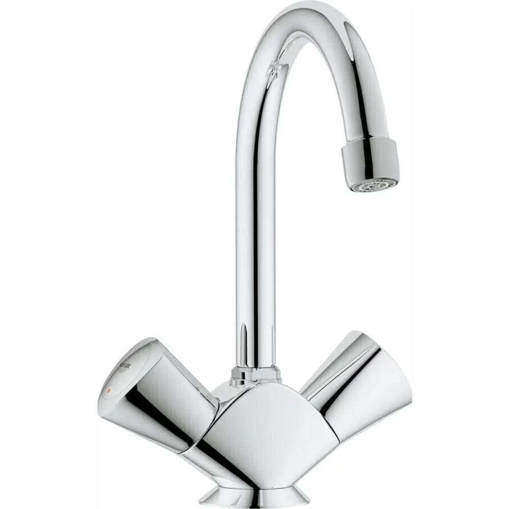Фото 4 Смеситель для раковины Grohe Costa S 21257001 однорычажный цвет хром Фото 4 Смеситель для раковины Grohe Costa S 21257001 однорычажный цвет хром