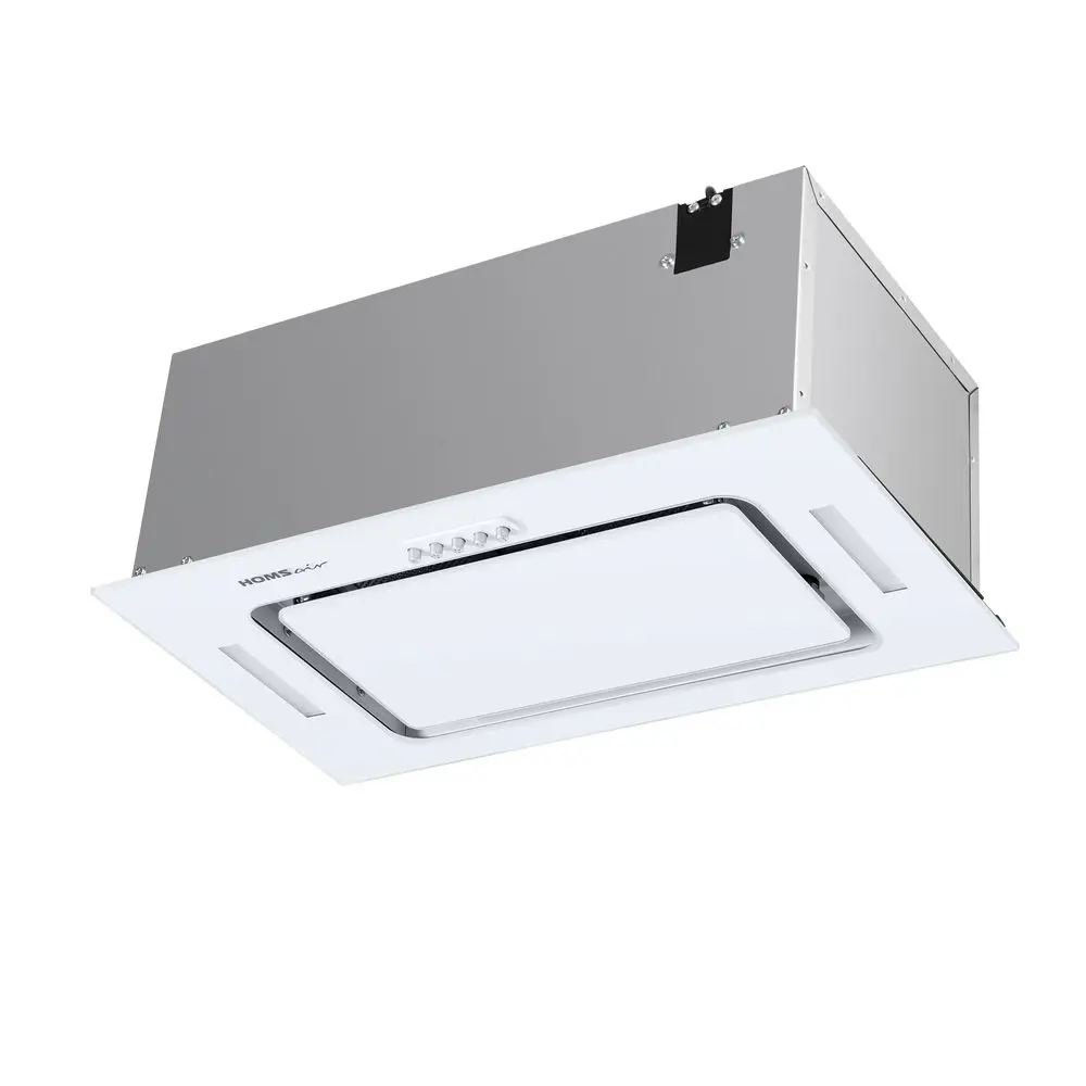 Фото 5 Встраиваемая вытяжка Homsair Crocus Push 52 Glass White 51.8 см цвет белый Фото 5 Встраиваемая вытяжка Homsair Crocus Push 52 Glass White 51.8 см цвет белый