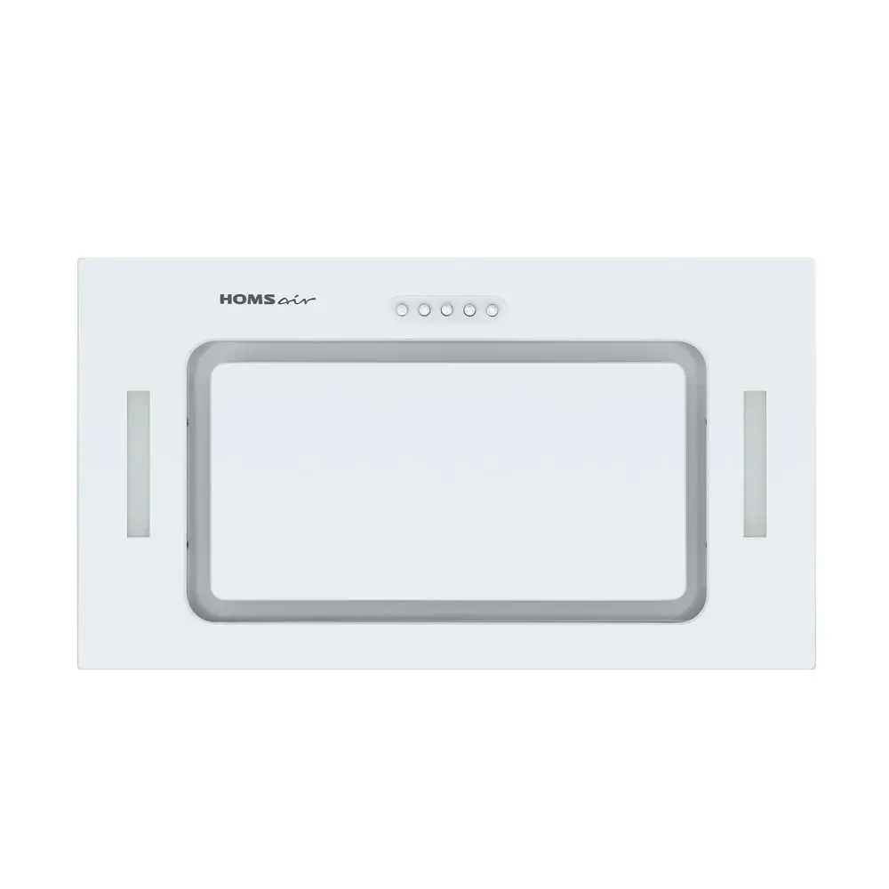 Фото 6 Встраиваемая вытяжка Homsair Crocus Push 52 Glass White 51.8 см цвет белый Фото 6 Встраиваемая вытяжка Homsair Crocus Push 52 Glass White 51.8 см цвет белый