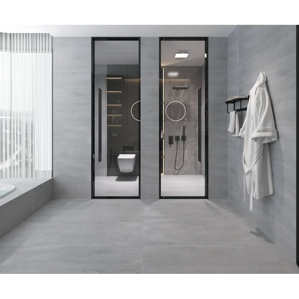 Фото 3 Керамогранит BASCONI HOME Metro Stone BHW-0012 60x120 см 1.44 м² цвет серый, серебристый, цена за упаковку Фото 3 Керамогранит BASCONI HOME Metro Stone BHW-0012 60x120 см 1.44 м² цвет серый, серебристый, цена за упаковку