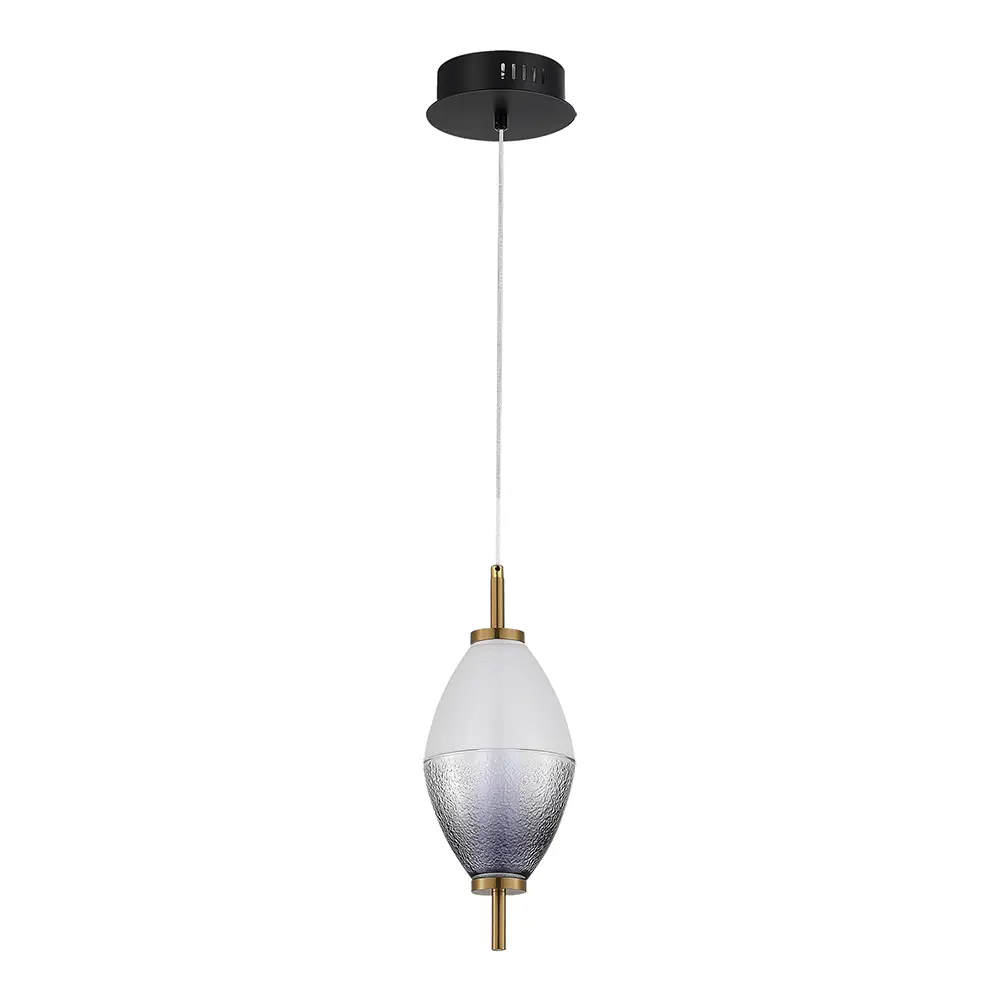 Фото 3 Светильник подвесной светодиодный St luce Ice Sl6130.403.06 3 м² теплый белый (желтый) свет цвет черный Фото 3 Светильник подвесной светодиодный St luce Ice Sl6130.403.06 3 м² теплый белый (желтый) свет цвет черный
