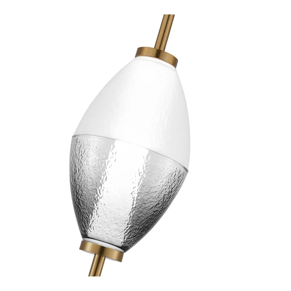Фото Светильник подвесной светодиодный St luce Ice Sl6130.403.06 3 м² теплый белый (желтый) свет цвет черный Фото Светильник подвесной светодиодный St luce Ice Sl6130.403.06 3 м² теплый белый (желтый) свет цвет черный