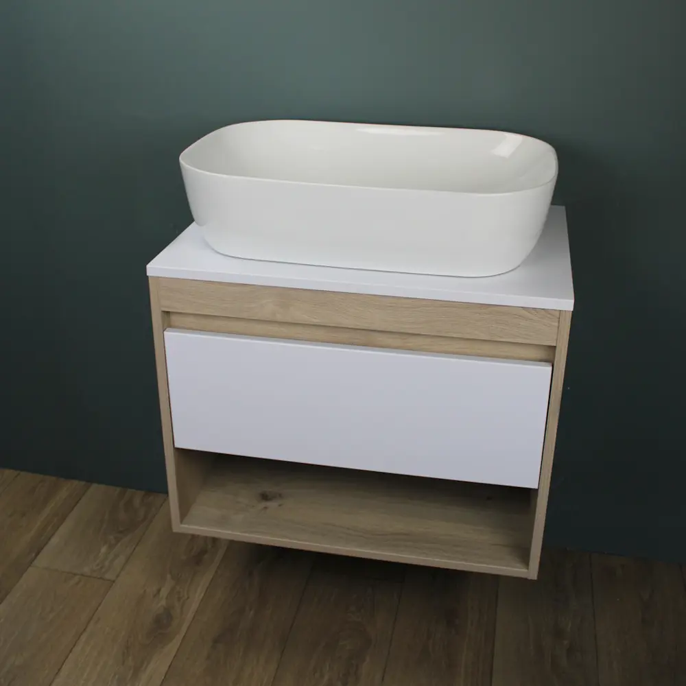 Фото 4 Комплект Teymi 4 в 1: раковина Solli 60 накладная смеситель Helmi Pro высокий, хром донный клапан без перелива сифон F13018 Фото 4 Комплект Teymi 4 в 1: раковина Solli 60 накладная смеситель Helmi Pro высокий, хром донный клапан без перелива сифон F13018