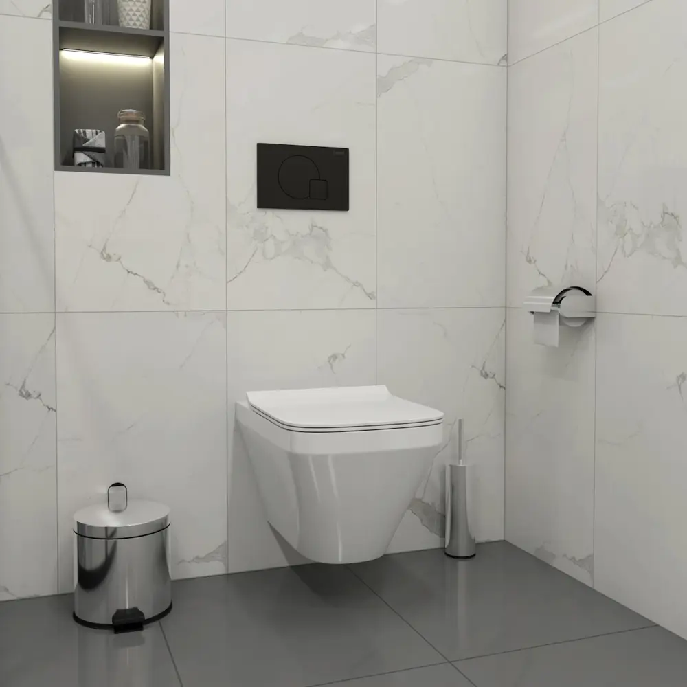 Фото 4 Комплект Teymi F00458: инсталляция Aina 52, клавиша смыва Ellie черная, унитаз Kati Фото 4 Комплект Teymi F00458: инсталляция Aina 52, клавиша смыва Ellie черная, унитаз Kati