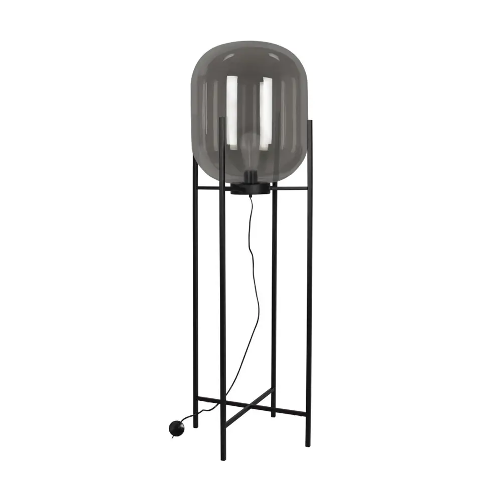 Фото 3 Торшер Loft It 10195F-1600 Smoke Oda цвет черный Фото 3 Торшер Loft It 10195F-1600 Smoke Oda цвет черный