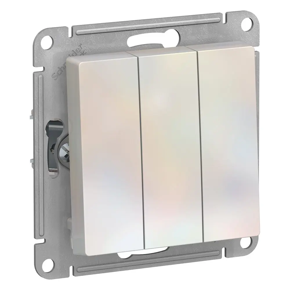 Фото Выключатель встраиваемый Systeme electric AtlasDesign ATN000431 3 клавиши цвет белый Фото Выключатель встраиваемый Systeme electric AtlasDesign ATN000431 3 клавиши цвет белый