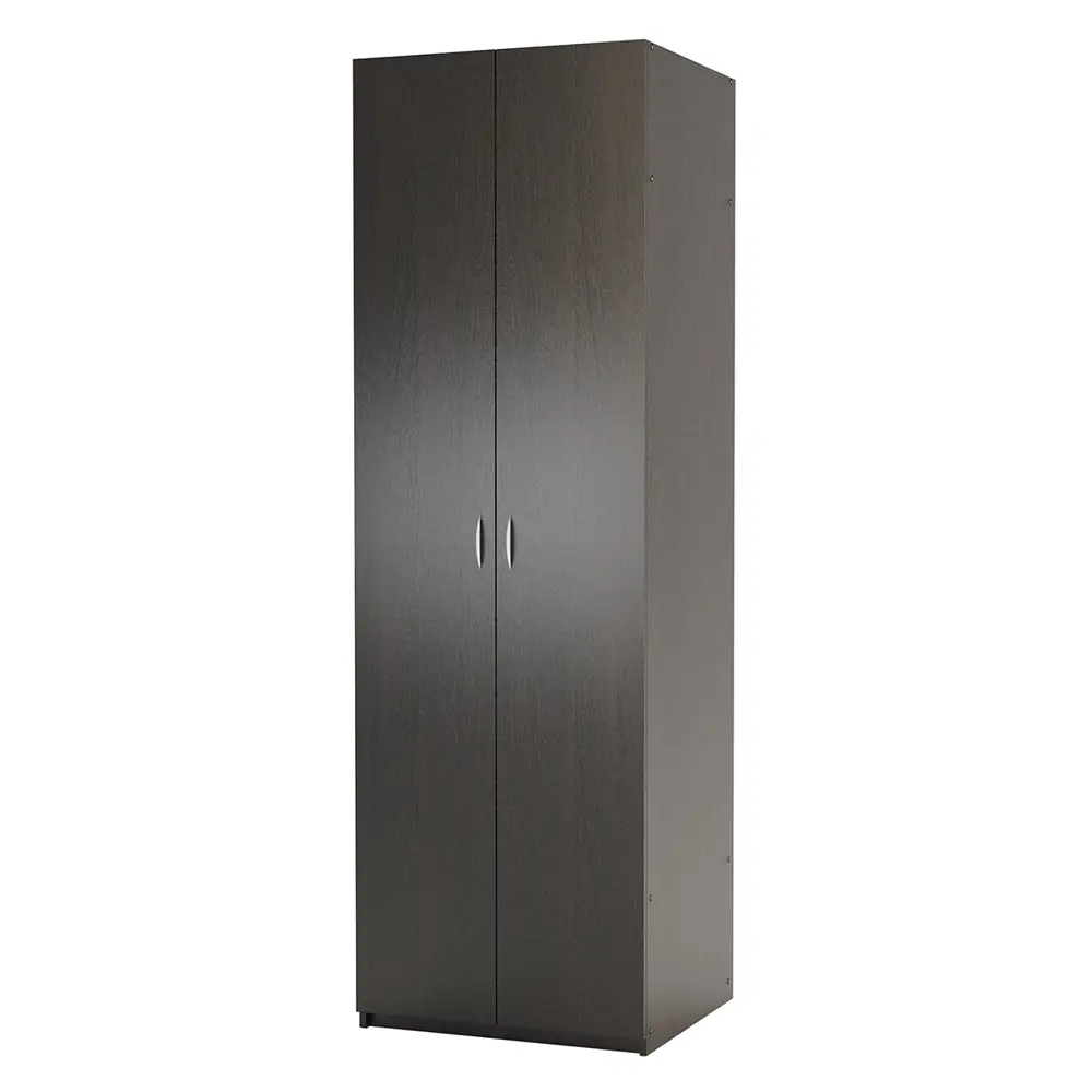 Фото 2 Шкаф распашной Гамма 1901022275 90x240x60 см ЛДСП цвет венге