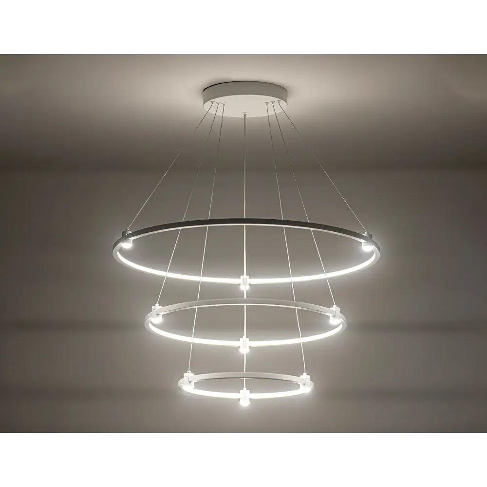 Фото 3 Люстра подвесная светодиодная Ambrella Light Comfort Ambr_fl5511 28 м² теплый белый (желтый) свет цвет белый Фото 3 Люстра подвесная светодиодная Ambrella Light Comfort Ambr_fl5511 28 м² теплый белый (желтый) свет цвет белый