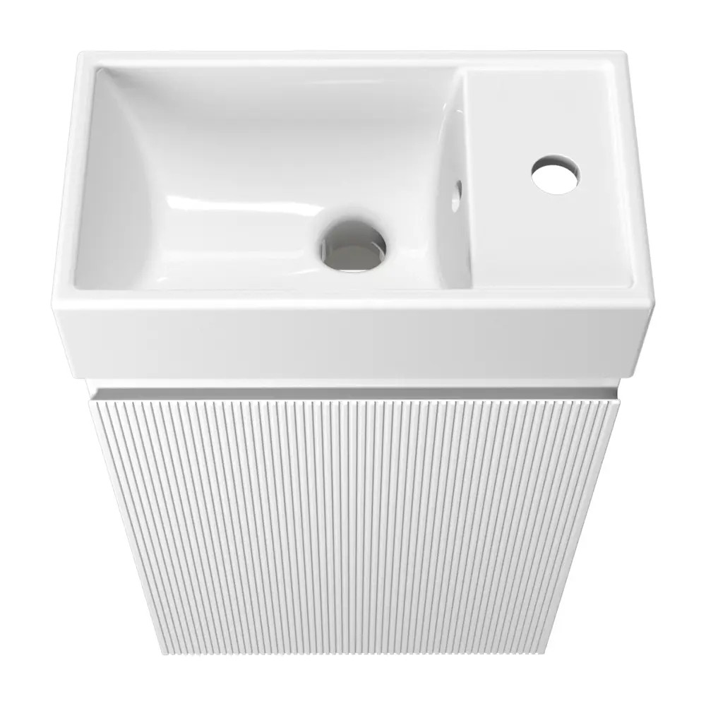 Фото 2 Тумба с раковиной подвесная Wellsee WC Area 20216921R для ванной Фото 2 Тумба с раковиной подвесная Wellsee WC Area 20216921R для ванной