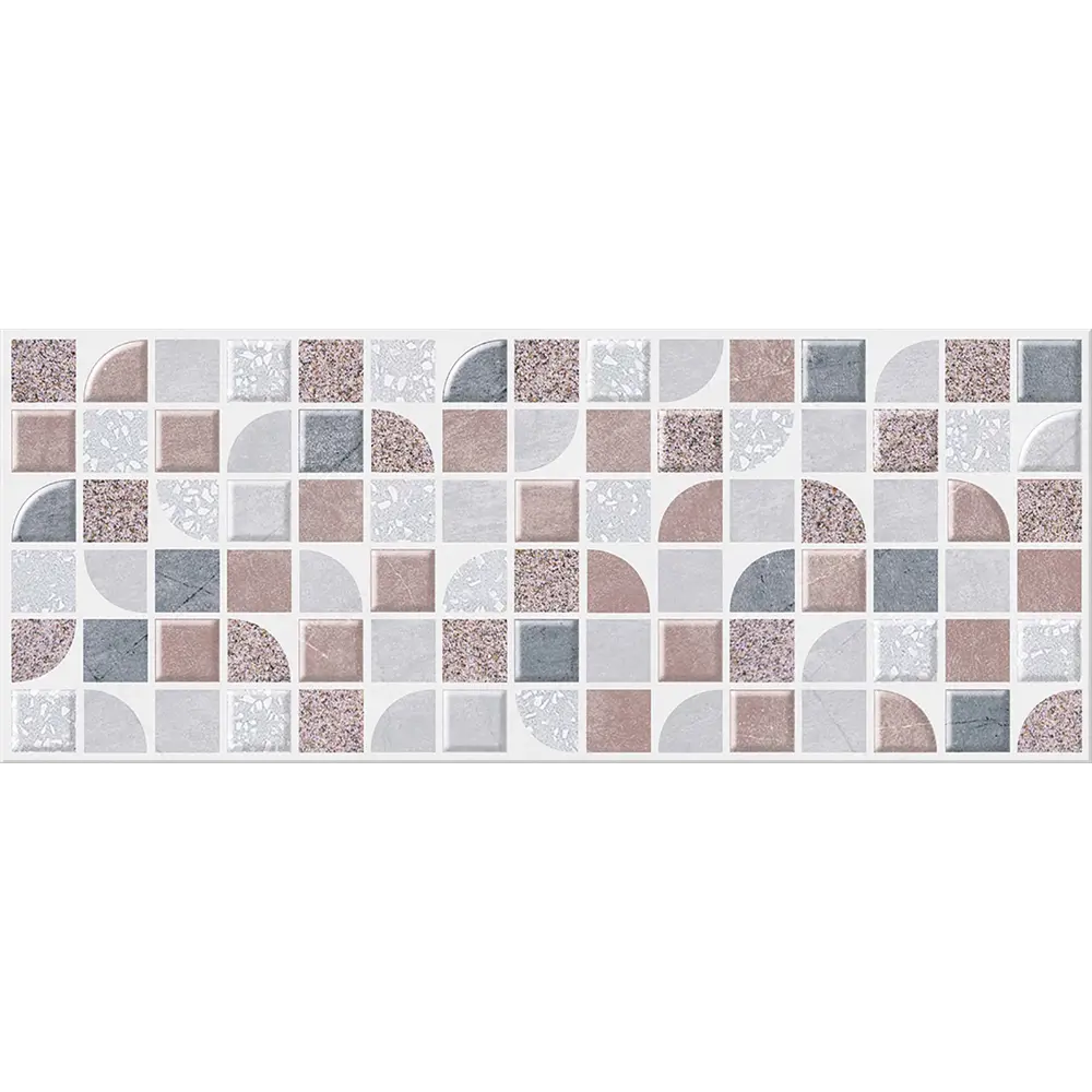 Фото Декор плиточный настенный Azori Macbeth 586372001 глазурованный 20.1x50.5см цвет коричневый Фото Декор плиточный настенный Azori Macbeth 586372001 глазурованный 20.1x50.5см цвет коричневый