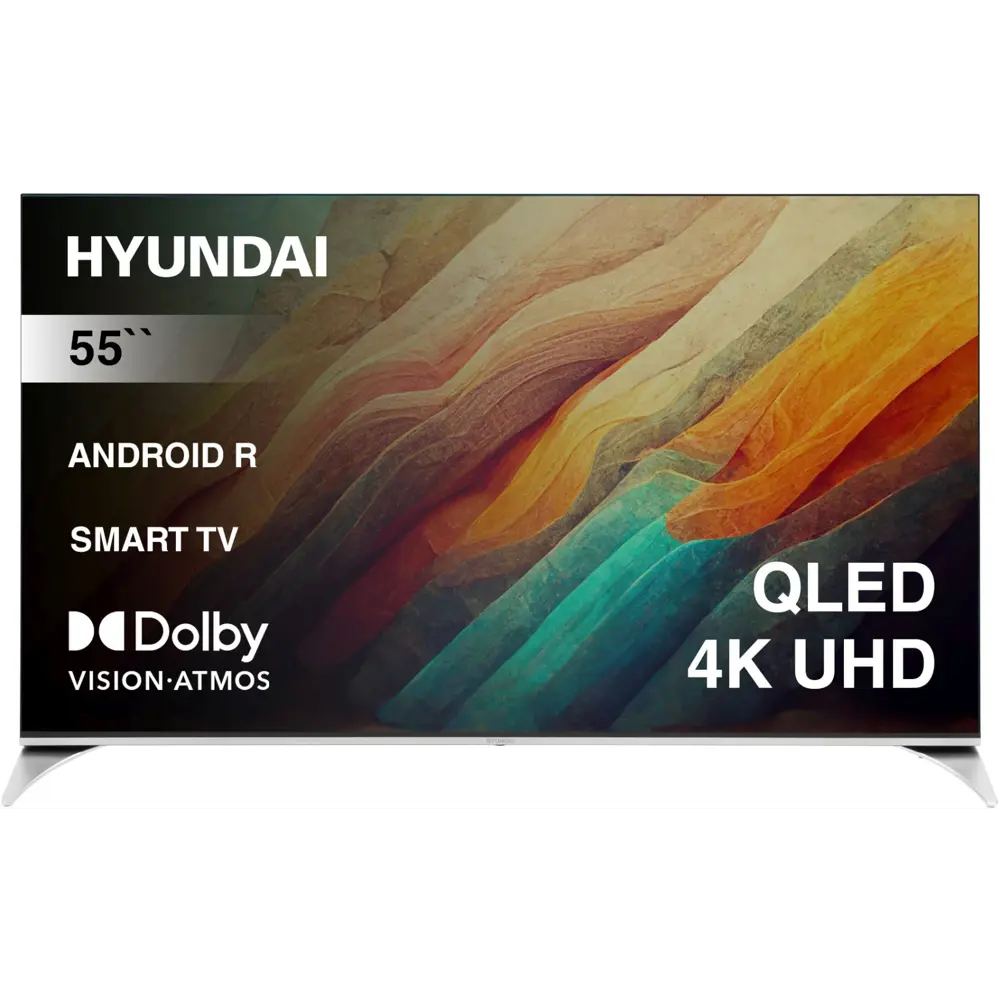 Фото Телевизор Hyundai H-LED55QBU7500 QLED 4K Ultra HD 55" 140 см цвет черный Фото Телевизор Hyundai H-LED55QBU7500 QLED 4K Ultra HD 55" 140 см цвет черный