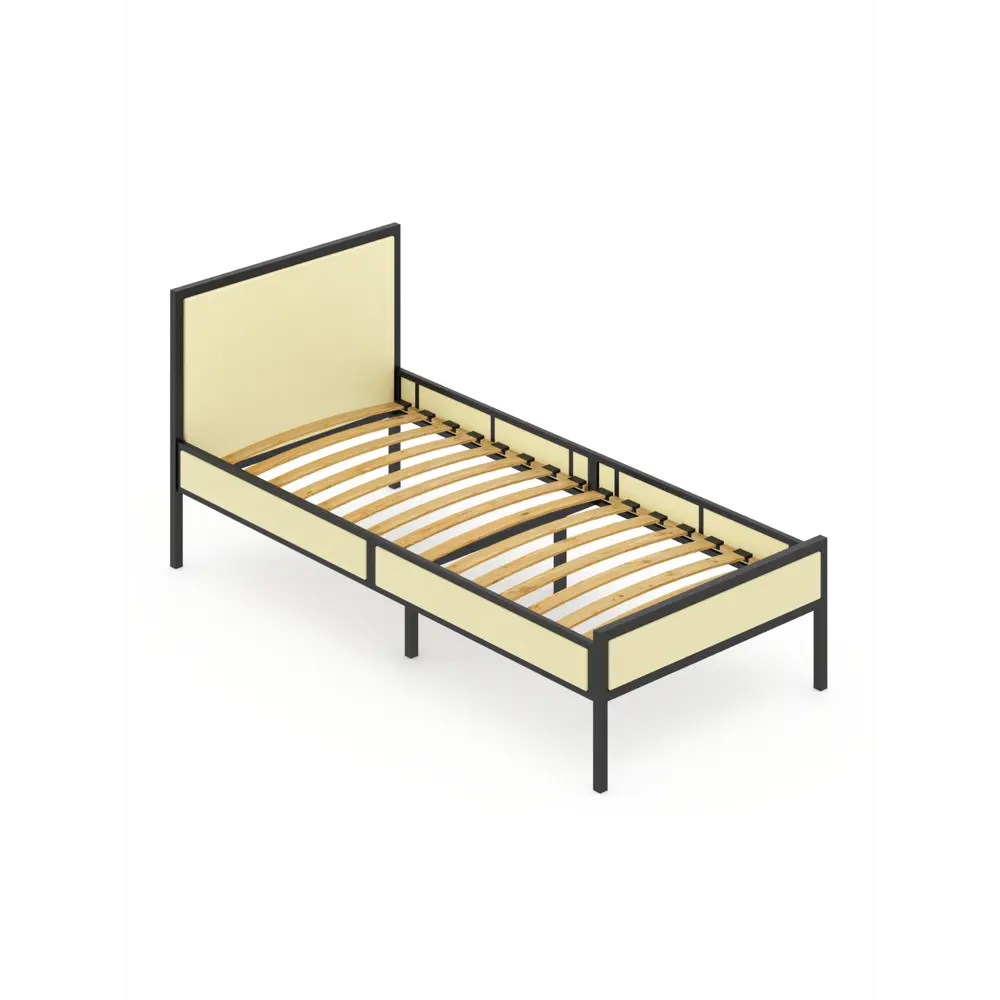 Фото Кровать Solarius kr80loft-van-black-orto 85 x 90 x 206 см сосна цвет ванильный, черный Фото Кровать Solarius kr80loft-van-black-orto 85 x 90 x 206 см сосна цвет ванильный, черный