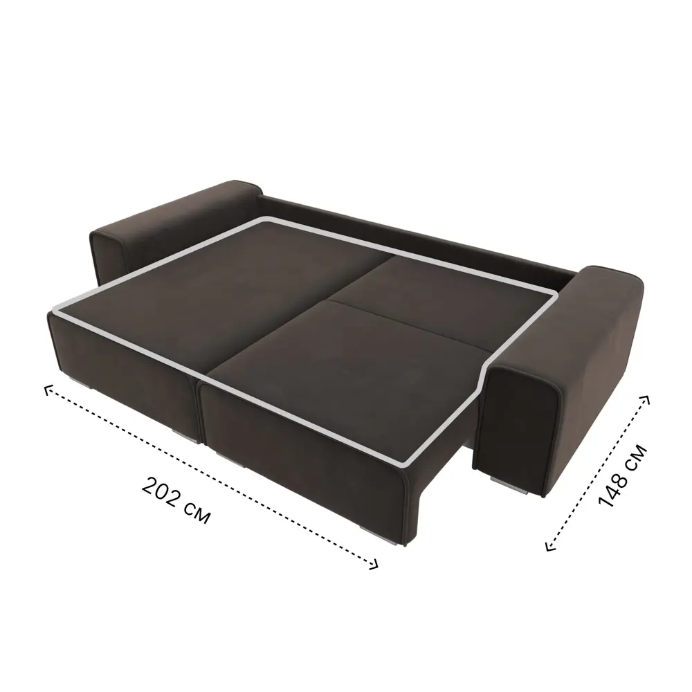 Фото 10 Диван угловой Лига-029 левый угол Лига диванов 121927L 263x88x155 см велюр цвет коричневый Фото 10 Диван угловой Лига-029 левый угол Лига диванов 121927L 263x88x155 см велюр цвет коричневый