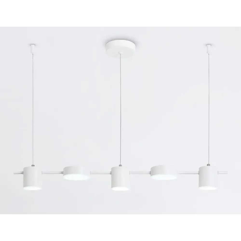 Фото 4 Светильник подвесной светодиодный Ambrella light Fl51678 28 м² регулируемый белый свет цвет белый Фото 4 Светильник подвесной светодиодный Ambrella light Fl51678 28 м² регулируемый белый свет цвет белый