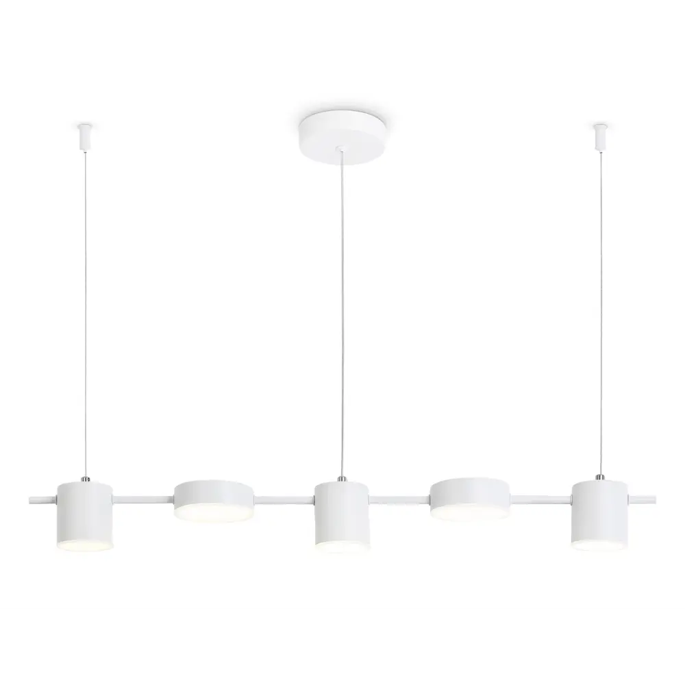 Фото Светильник подвесной светодиодный Ambrella light Fl51678 28 м² регулируемый белый свет цвет белый Фото Светильник подвесной светодиодный Ambrella light Fl51678 28 м² регулируемый белый свет цвет белый