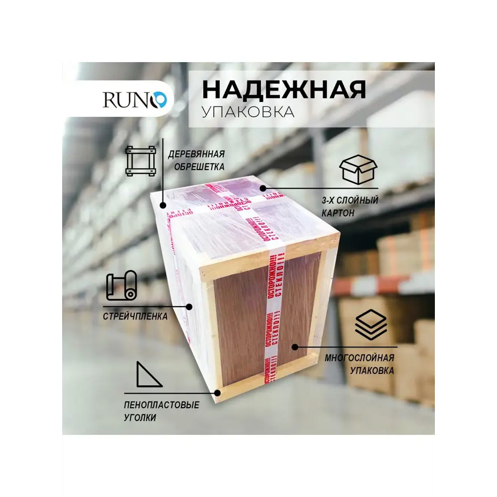 Фото 6 Пенал для ванной комнаты Runo 40 см левый напольный Фото 6 Пенал для ванной комнаты Runo 40 см левый напольный