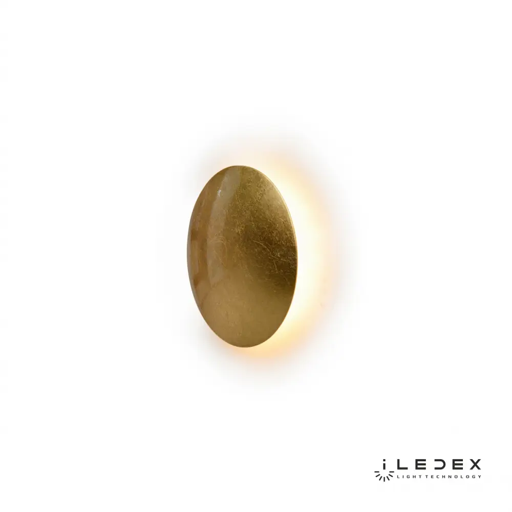 Фото 2 Настенный светильник светодиодный ILEDEX Lunar ZD8102-6W Gold 1 м² цвет золотой Фото 2 Настенный светильник светодиодный ILEDEX Lunar ZD8102-6W Gold 1 м² цвет золотой