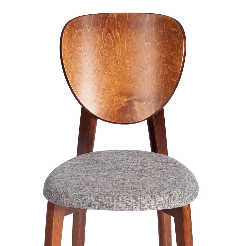 Фото 6 Кухонный стул Tetchair Diamante 42x85x42 см ткань цвет серый, коричневый Фото 6 Кухонный стул Tetchair Diamante 42x85x42 см ткань цвет серый, коричневый
