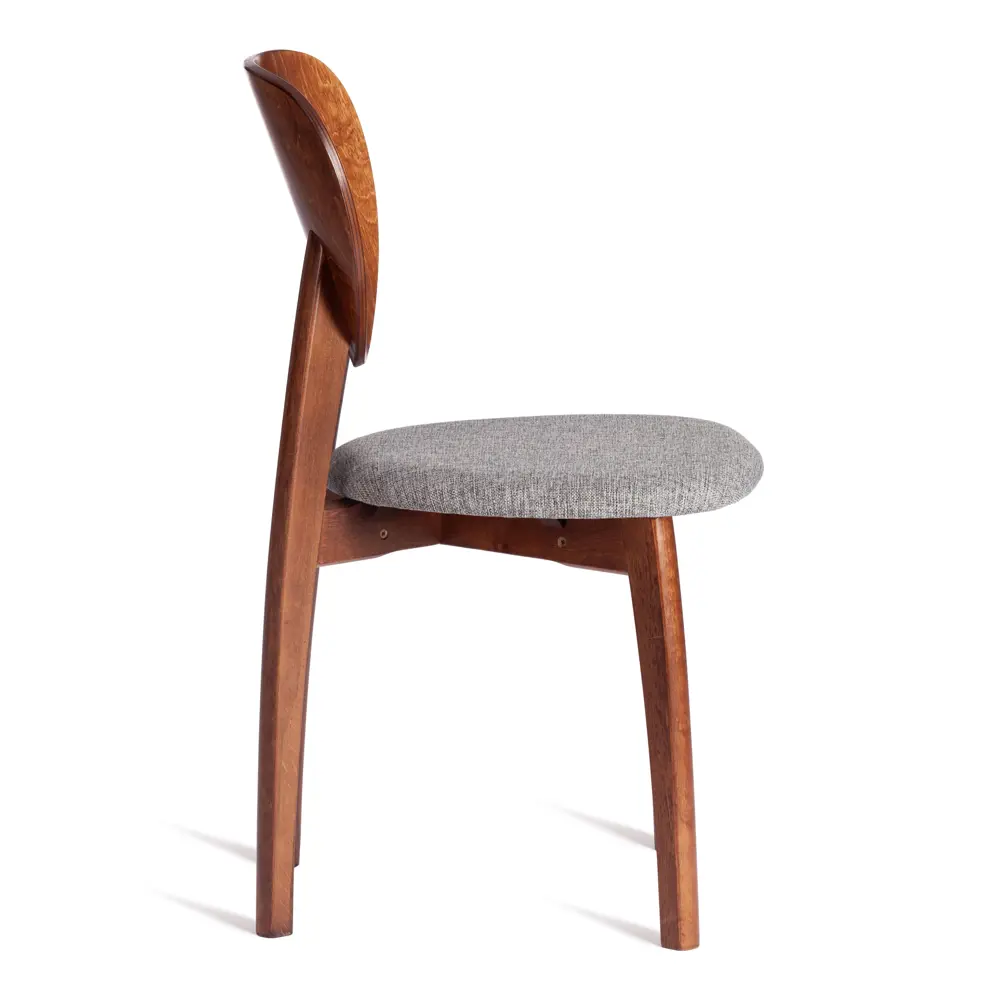 Фото 3 Кухонный стул Tetchair Diamante 42x85x42 см ткань цвет серый, коричневый Фото 3 Кухонный стул Tetchair Diamante 42x85x42 см ткань цвет серый, коричневый