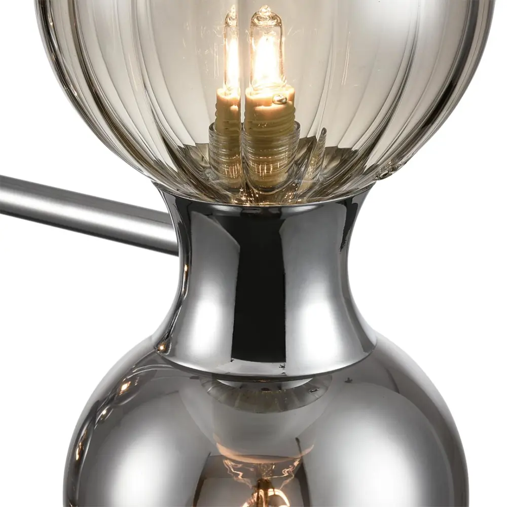 Фото 5 Светильник подвесной Lumion Tauna Lmn_8114_6 6 ламп 10 м² цвет хром Фото 5 Светильник подвесной Lumion Tauna Lmn_8114_6 6 ламп 10 м² цвет хром