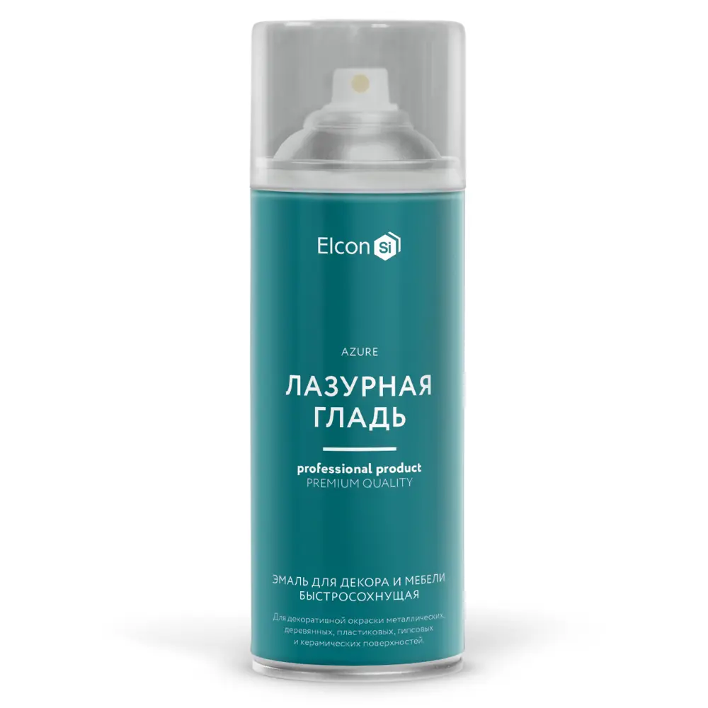 Фото 2 Краска аэрозольная ELCON 00-00462258 Décor цвет лазурный 0.52 л Фото 2 Краска аэрозольная ELCON 00-00462258 Décor цвет лазурный 0.52 л