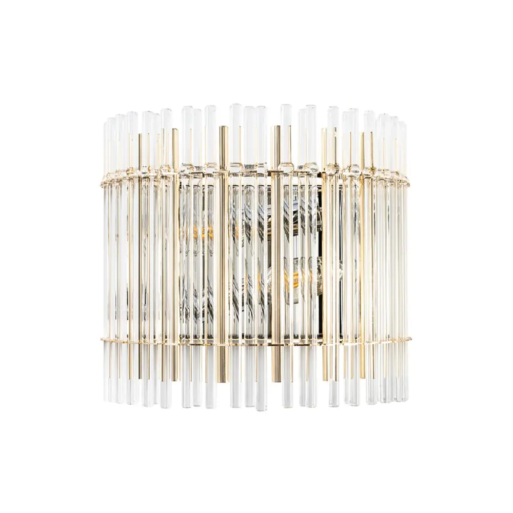Фото Настенный светильник Crystal Lux Aurelio ap2 gold+chrome-transparent цвет хром/золото/прозрачный Фото Настенный светильник Crystal Lux Aurelio ap2 gold+chrome-transparent цвет хром/золото/прозрачный