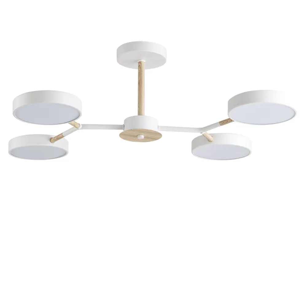 Фото Люстра на штанге светодиодная Lumion LMN_5652_72CL 13 м² регулируемый белый свет цвет серый/серебристый Фото Люстра на штанге светодиодная Lumion LMN_5652_72CL 13 м² регулируемый белый свет цвет серый/серебристый