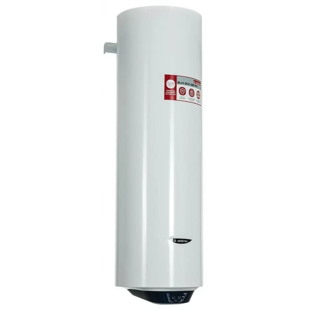 Фото Накопительный водонагреватель электрический 80 л Ariston BLU1 ECO ABS PW 80 V Slim 126142 2.5 кВт эмалированная сталь мокрый ТЭН Фото Накопительный водонагреватель электрический 80 л Ariston BLU1 ECO ABS PW 80 V Slim 126142 2.5 кВт эмалированная сталь мокрый ТЭН