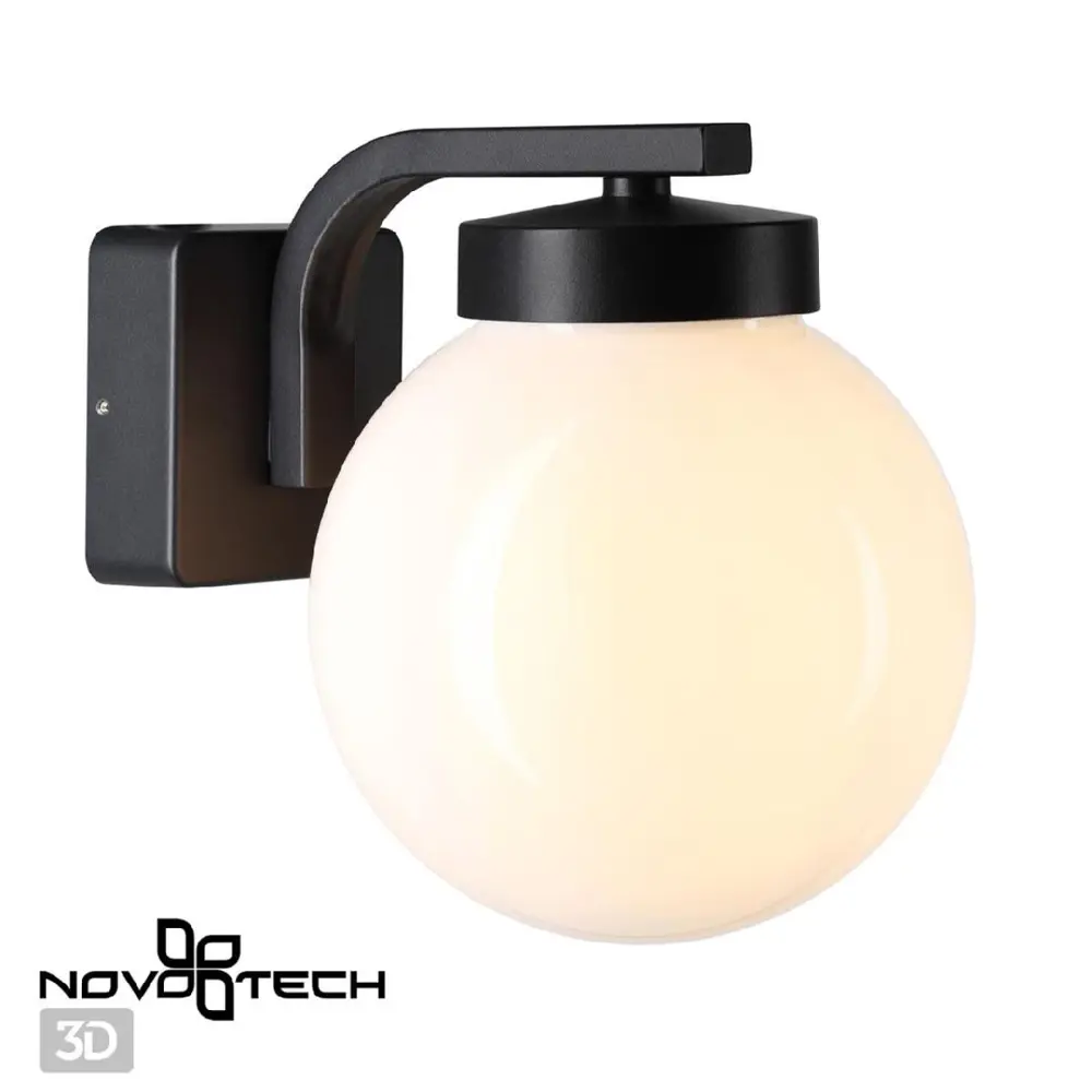 Фото 2 Светильник настенный уличный Novotech 370953 40 Вт IP54 цвет черный Фото 2 Светильник настенный уличный Novotech 370953 40 Вт IP54 цвет черный