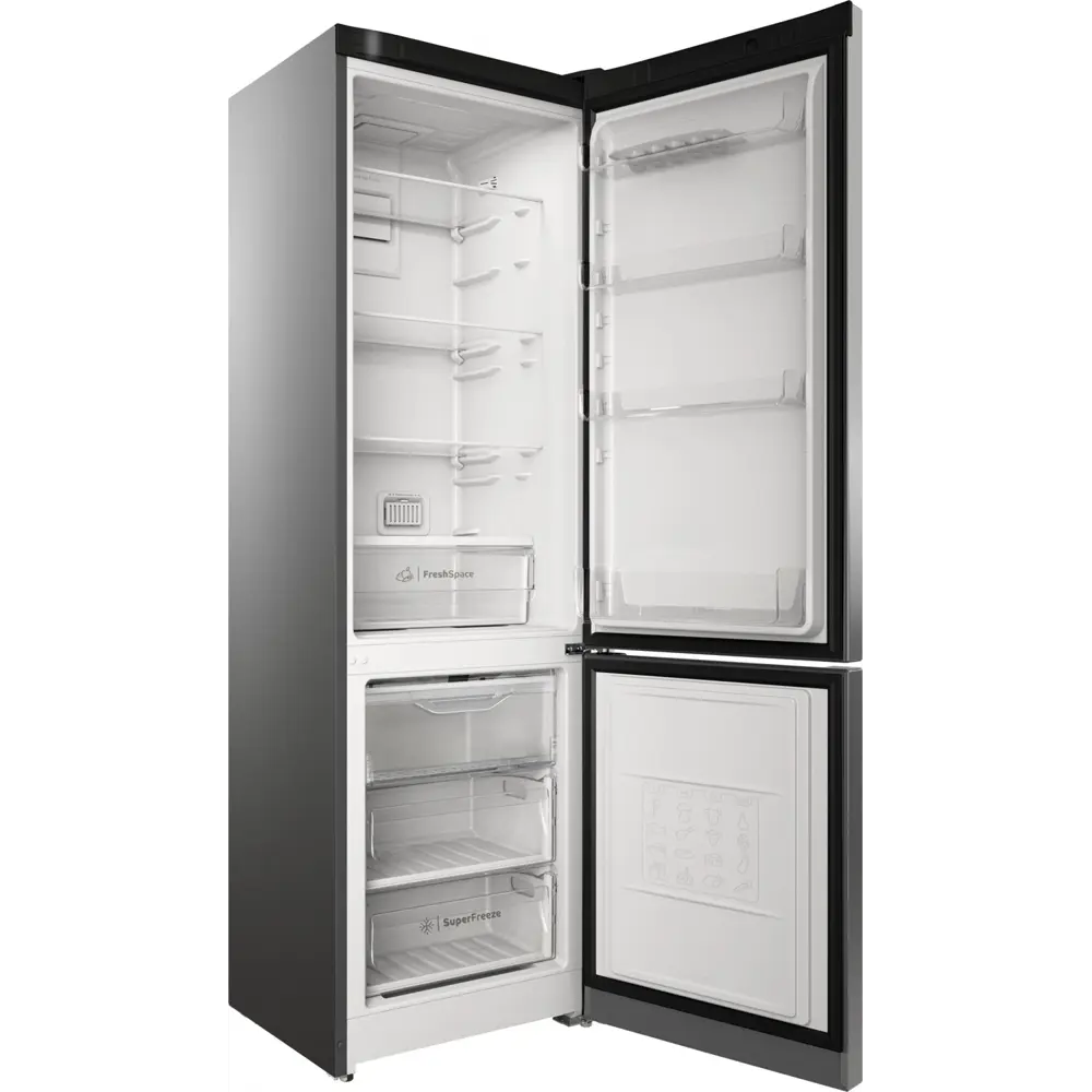 Фото 4 Холодильник Indesit ITS 5200 NG цвет темно-серый 60x196 см Фото 4 Холодильник Indesit ITS 5200 NG цвет темно-серый 60x196 см