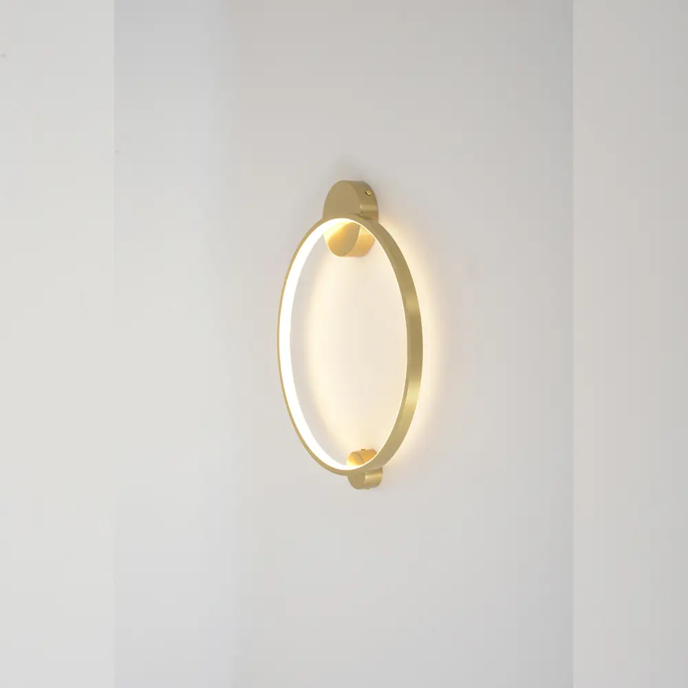 Фото 5 Настенный светильник светодиодный Crystal Lux Real ap18w brass нейтральный белый свет цвет латунь Фото 5 Настенный светильник светодиодный Crystal Lux Real ap18w brass нейтральный белый свет цвет латунь