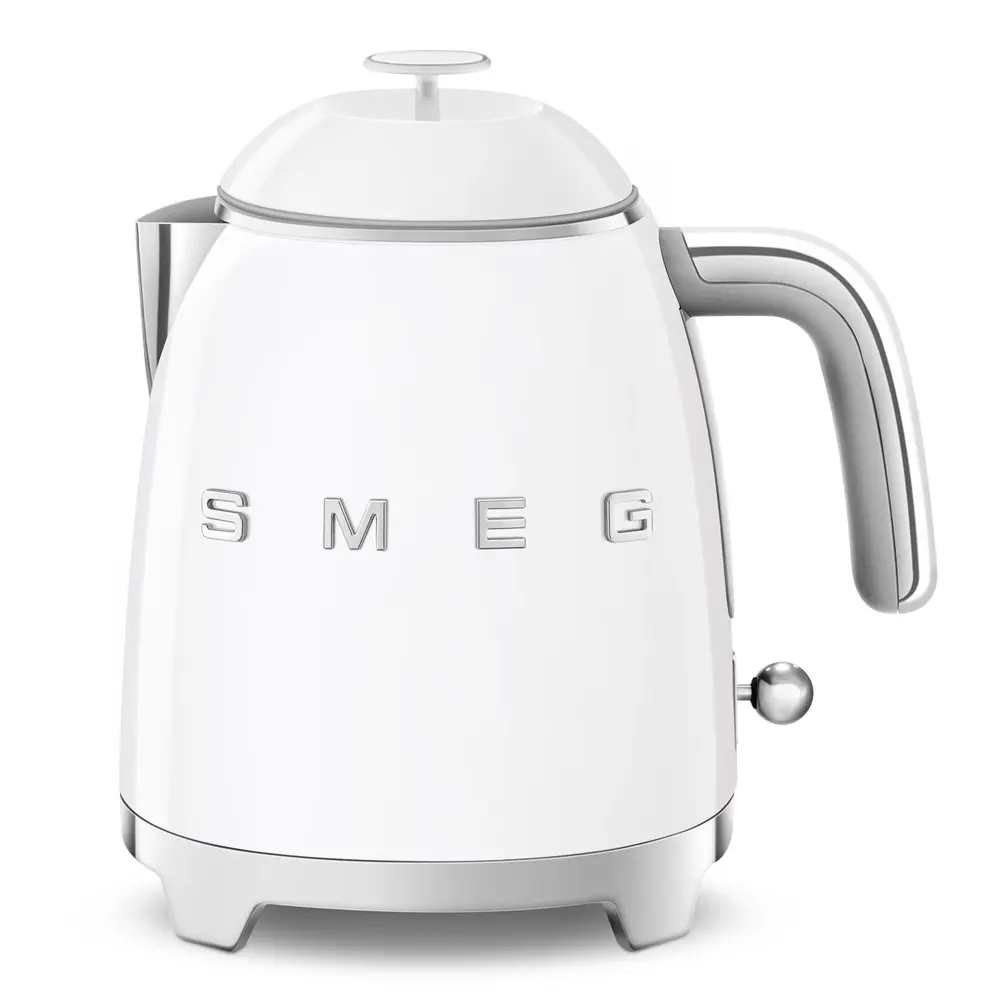 Фото Электрический чайник Smeg KLF05WHEU 0.8 л нержавеющая сталь цвет белый Фото Электрический чайник Smeg KLF05WHEU 0.8 л нержавеющая сталь цвет белый