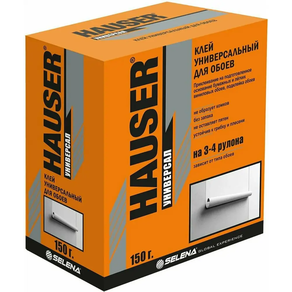 Фото Клей для обоев универсальный Hauser 84910 (24) 150 г Фото Клей для обоев универсальный Hauser 84910 (24) 150 г