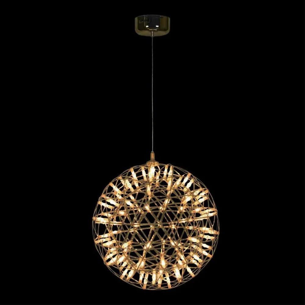 Фото 3 Светильник подвесной светодиодный Loft it Raimond 9027-43 gold 2.25 м² теплый белый (желтый) свет цвет жёлтый/золотой Фото 3 Светильник подвесной светодиодный Loft it Raimond 9027-43 gold 2.25 м² теплый белый (желтый) свет цвет жёлтый/золотой