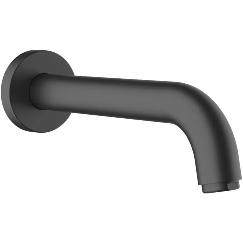 Фото 2 Излив для ванны Hansgrohe Vernis Blend 71420670, цвет матовый черный Фото 2 Излив для ванны Hansgrohe Vernis Blend 71420670, цвет матовый черный