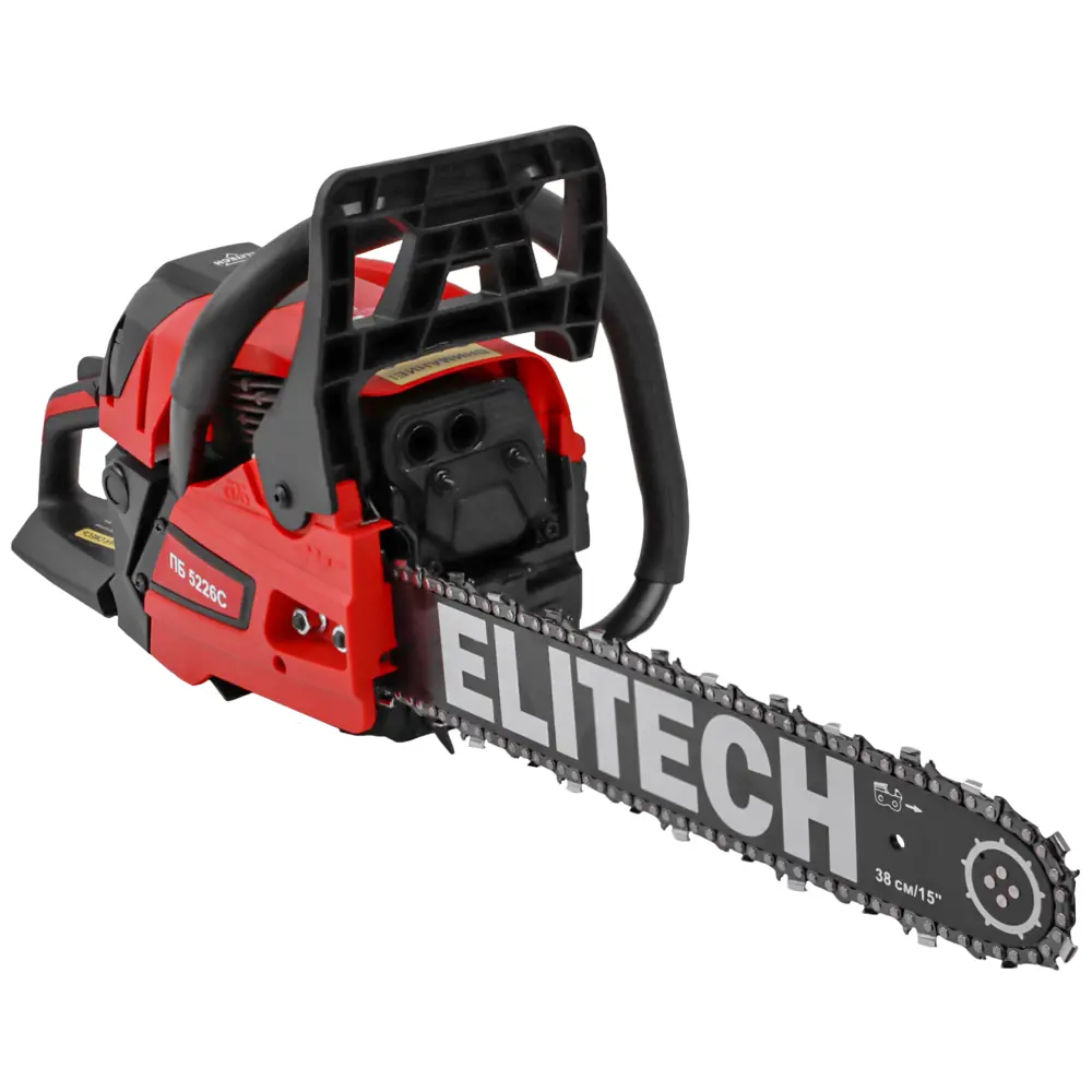 Фото 5 Бензопила Elitech 205454 3.3 л.с. шина 45 см Фото 5 Бензопила Elitech 205454 3.3 л.с. шина 45 см