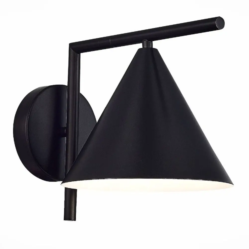 Фото Настенный светильник St luce Sl1007.401.01 цвет черный Фото Настенный светильник St luce Sl1007.401.01 цвет черный